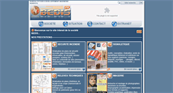 Desktop Screenshot of bedis.fr